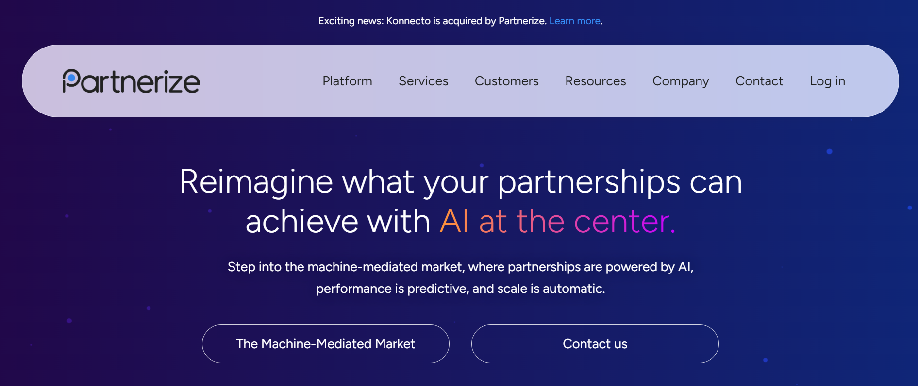 Pepperjam  landing page 