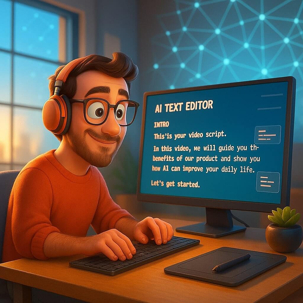 Creative concept development and professional scripting for AI video ads at c3ads