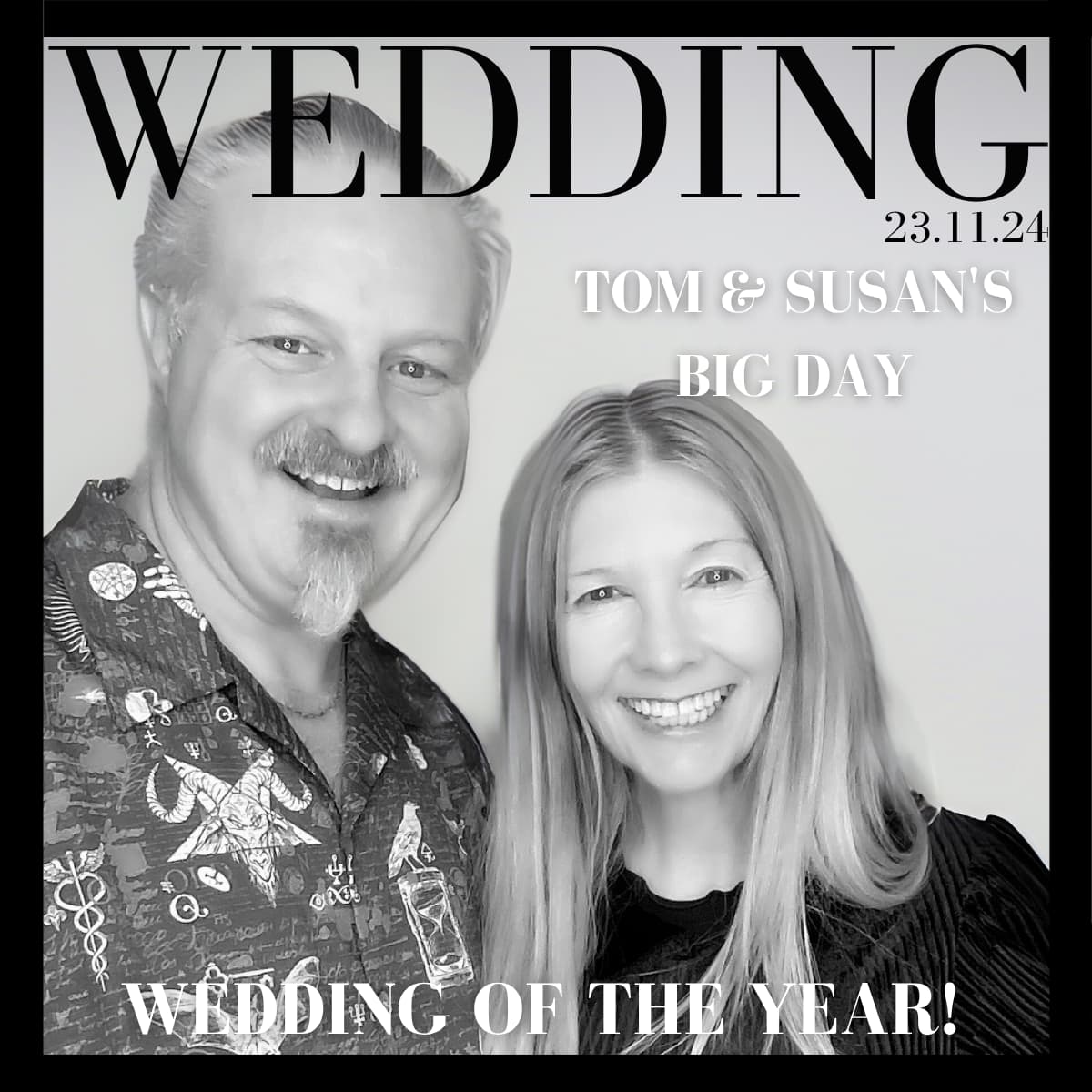 Couple using a Magazine Photo Booth in Brisbane