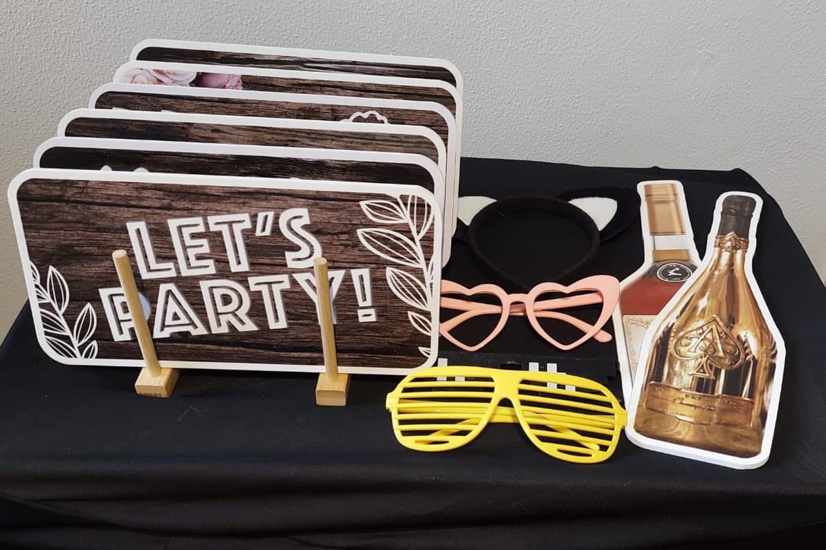 Photo booth props