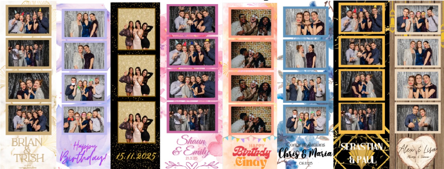 Brisbane Photo Booth Strips