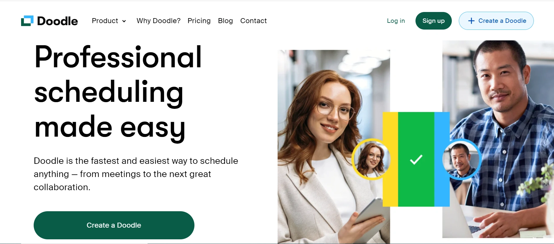 Landing Page Of Doodle