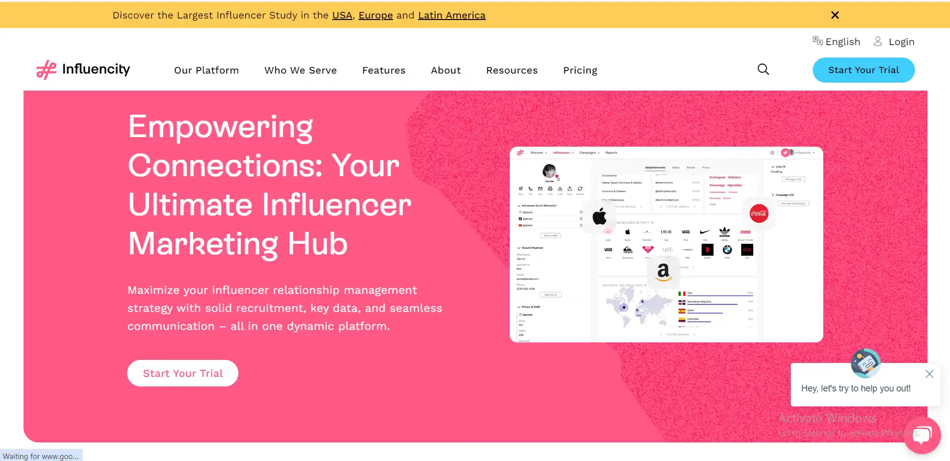 influencity-homepage