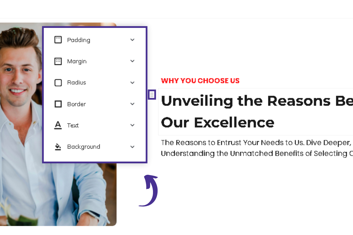 An image showing the option to create forms on Venturz
