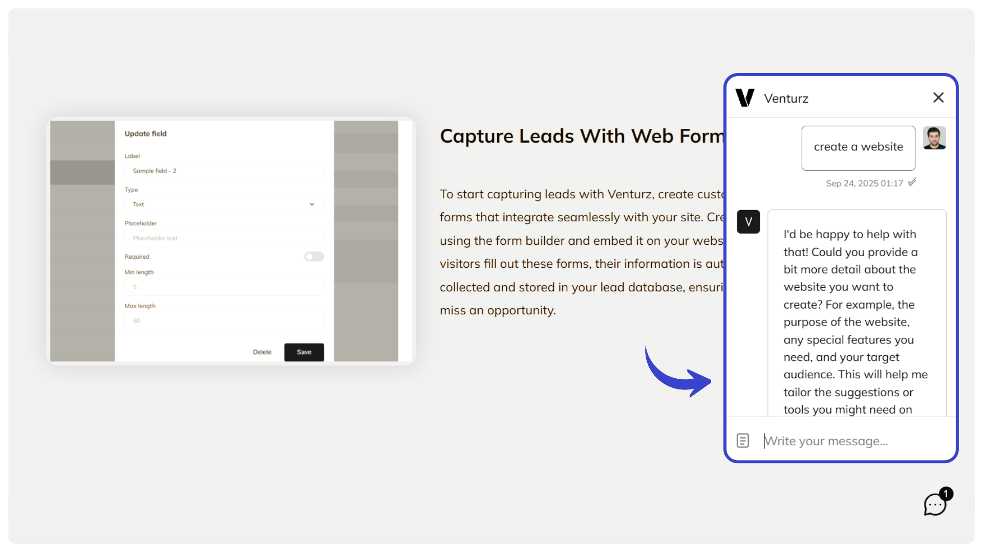 engage with live chate and helpdesk