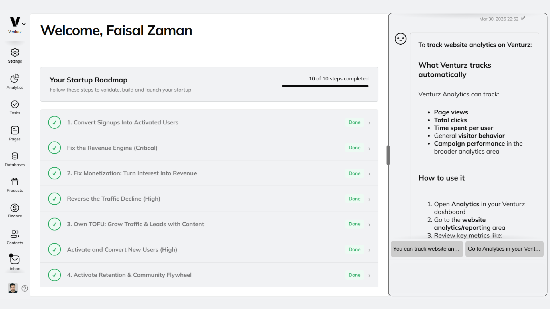 An Image Showing AI Content Generator on venturz